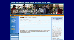 Desktop Screenshot of northcountybluegrass.org